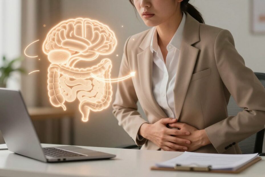 Stres a ból brzucha