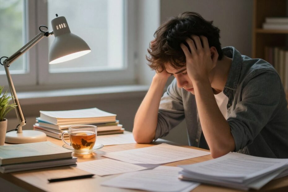 Stres przed egzaminem