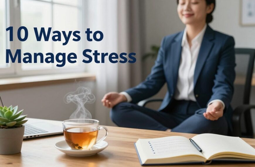 10 sposobów na radzenie sobie ze stresem