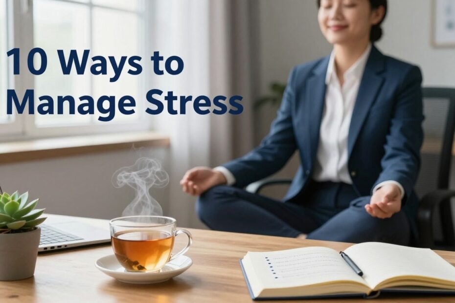 10 sposobów na radzenie sobie ze stresem