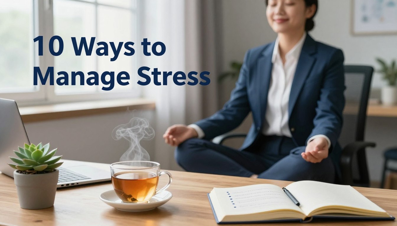 10 sposobów na radzenie sobie ze stresem