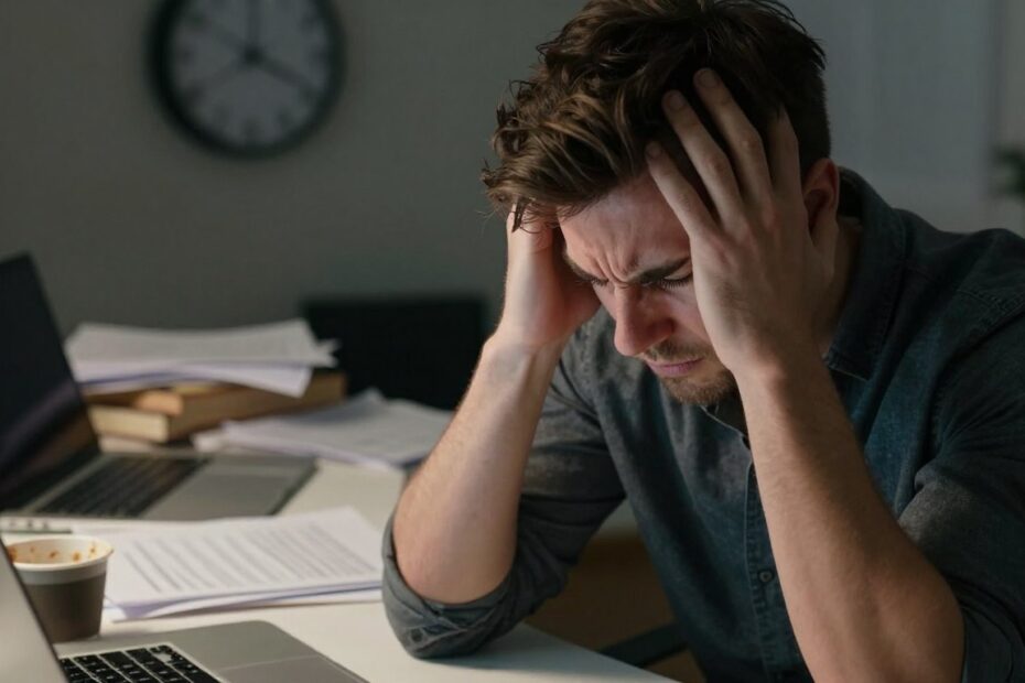Ból głowy ze stresu