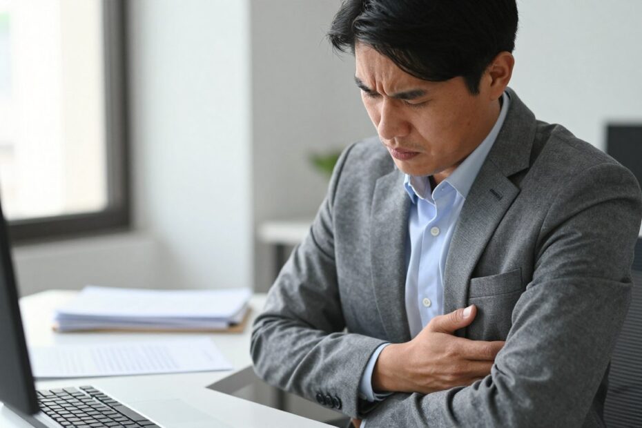 Ból pod pachą a stres