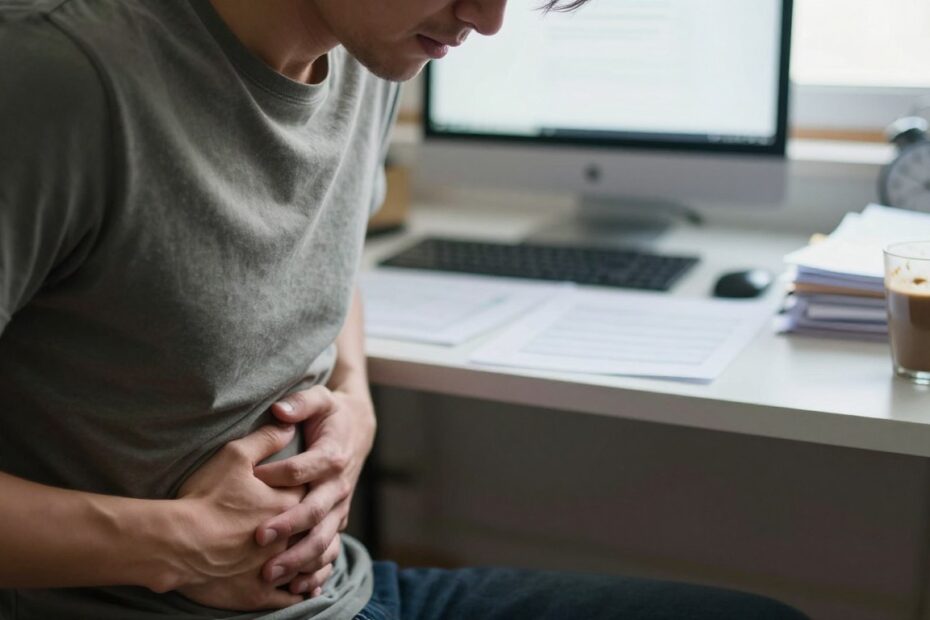 Ból żołądka ze stresu