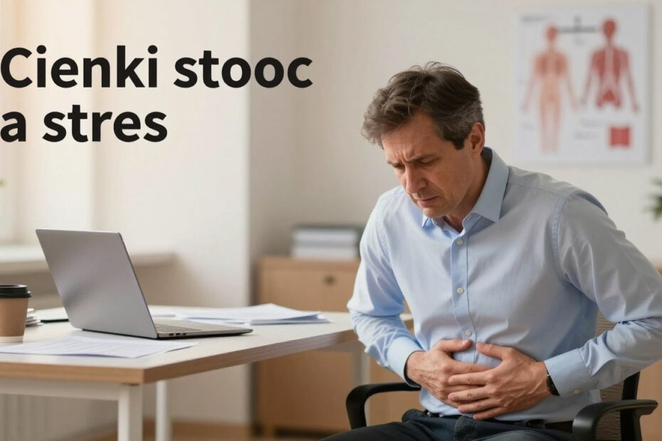 Cienki stolec a stres