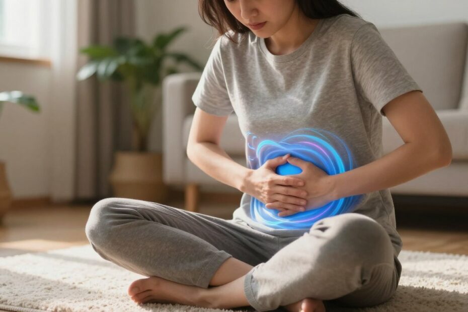 Stres a przelewanie w brzuchu