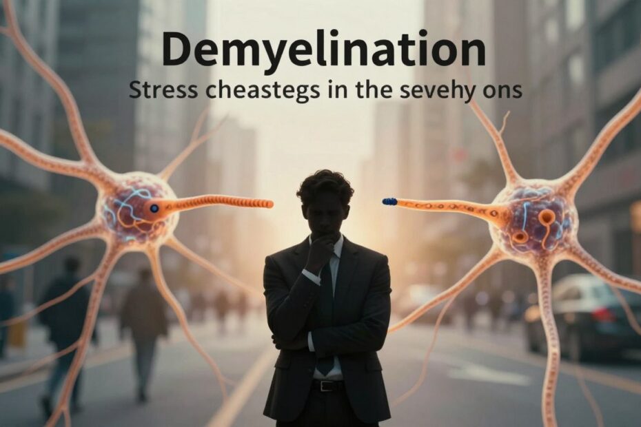 Stres a zmiany demielinizacyjne