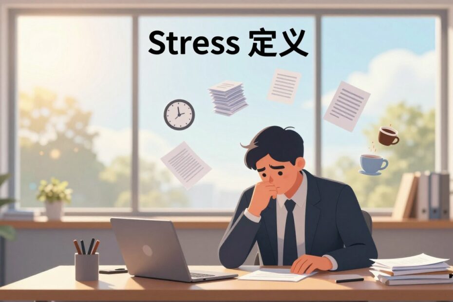Stres definicja