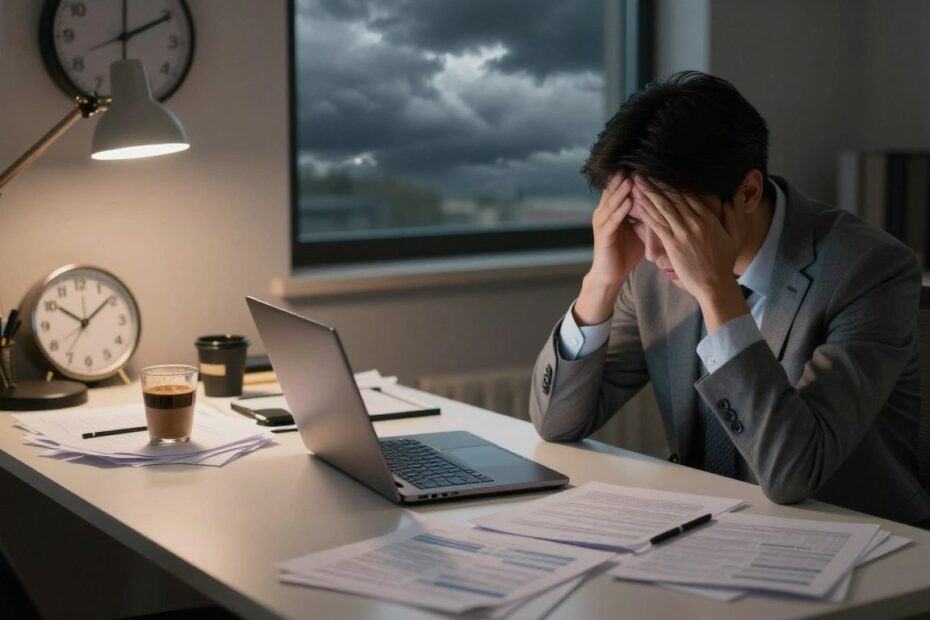 Stres przed pracą