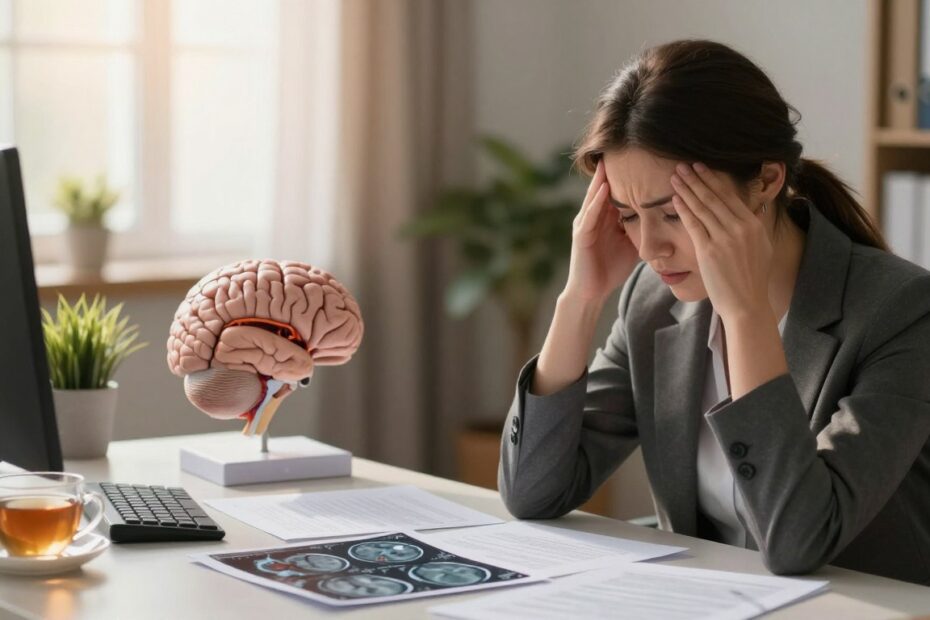 Torbiel pajęczynówki a stres